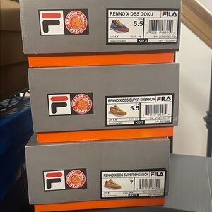 Fila Renno x Dragon Ball Super Shenron size 5.5x2 Size 7 3 pairs